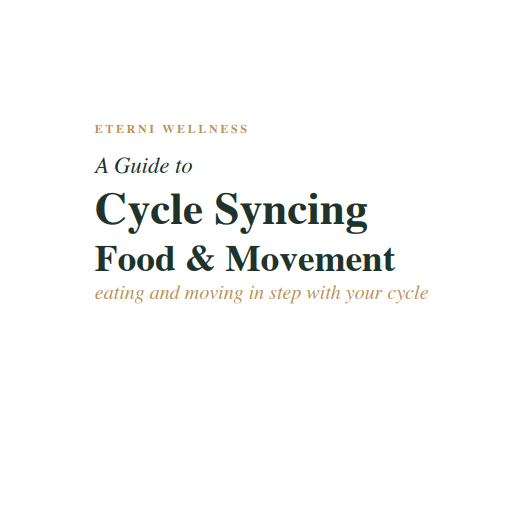 Cycle Syncing Food & Movement