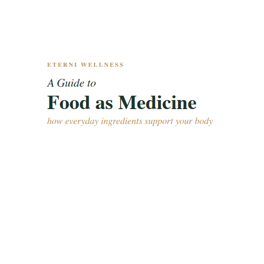 A Guide to Food as Medicine